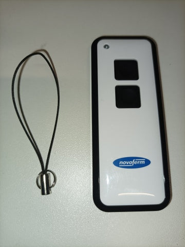 Ecost customer return MiniNovotron 522 Garage Door Remote Control 2 Channel Transmitter KeeLoq Chang