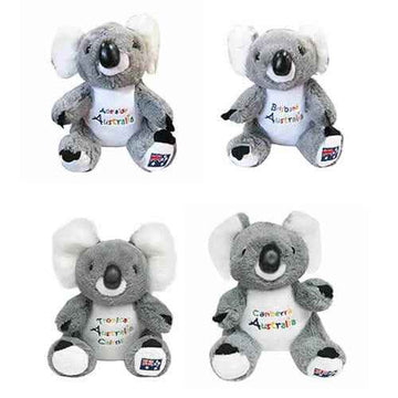 22cm Koala Plush w/ Embroidery