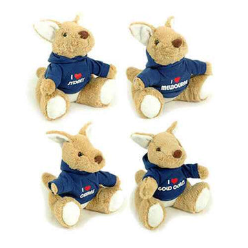 18cm Kangaroo w/ Hoodie