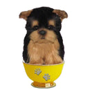 Realistic Dog Tea Cup Plush Toy 16cm-6