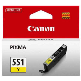 Canon CLI-551Y (6511B001) Ink Cartridge, Yellow