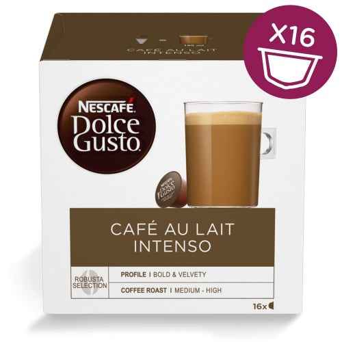 NESCAFE Dolce Gusto Café Au Lait Intenso 16 Cap