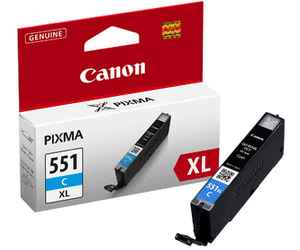 Cartouche d'encre Canon CLI-551XL cyan (6444B001)