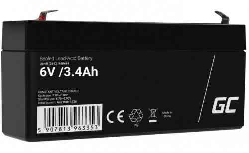 Akumulator AGM VRLA 6V 3.4Ah