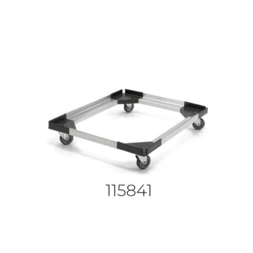 Chariot en aluminium et ABS pour Porter Maxi - clicktofournisseur.com