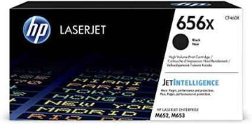 Cartouche de toner HP 656X LaserJet d'origine CF460X noir haute capacité