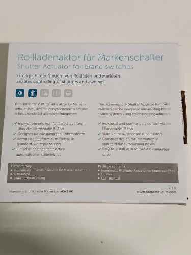 Retour client Ecost Homematic