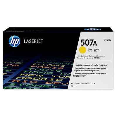 Cartouche HP n° 507A jaune (CE402A)