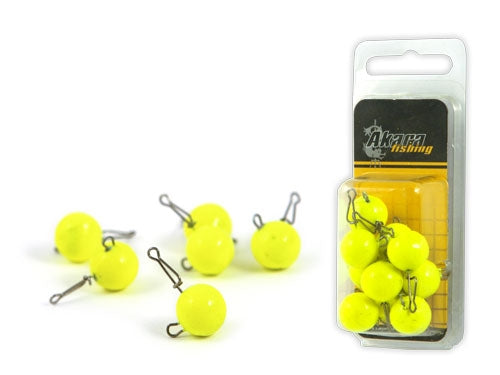 Svarelis AKARA Cheburashka 6 g, Geltonas Su Užsegimu