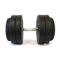 Haltère préfabriquée en ciment Tomaz Sport Start 25 kg Barre en acier