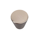 Bouton de meuble MINICONE, Finition zamak nickel mat