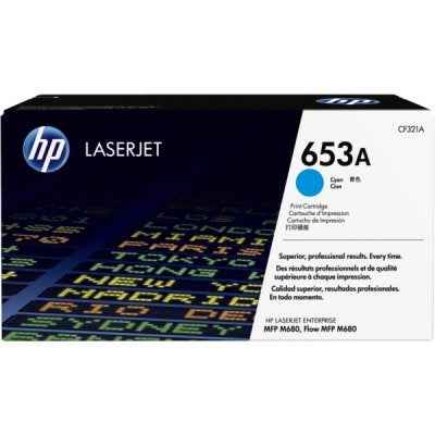 HP 653A original Toner cartridge CF321A cyan standard capacity 16.500 pages 1-pack