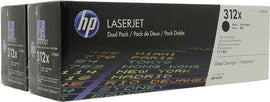 Cartouche de toner HP 312X (CF380XD), lot de 2, noir (8 800 pages)