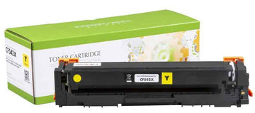 Compatible Static-Control HP Cartridge No.203X Yellow 2,5K (CF542X)/Canon CRG-054HY New chip