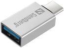 Sandberg 136-24 USB-C to USB 3.0 Dongle-1