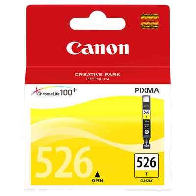 Canon CLI-526Y (4543B001) Ink Cartridge, Yellow