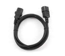 Gembird PC-189-VDE power cable Black 1.8 m C14 coupler