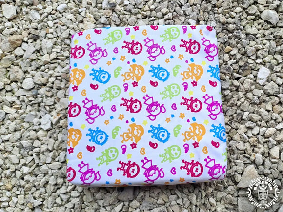 Hamac bébé macramé celeste