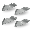 Staffe Angolari per Letto Larghezza 175mm (4 pezzi)