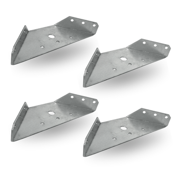 Staffe Angolari per Letto Larghezza 175mm (4 pezzi)