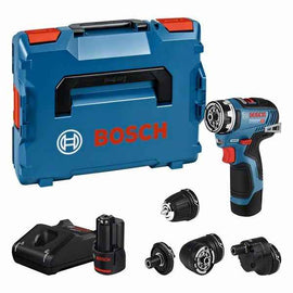 Bosch GSR 12V-35 FC 1750 RPM Keyless 590 g Black, Blue, Red