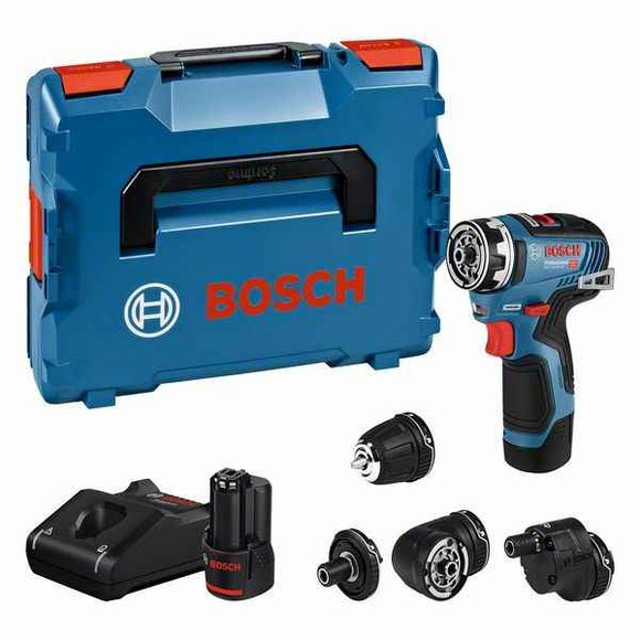 Bosch GSR 12V-35 FC 1750 RPM Keyless 590 g Black, Blue, Red
