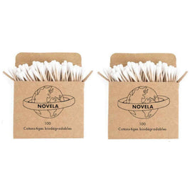Cotons-tiges biodégradables en bois | Novela Global