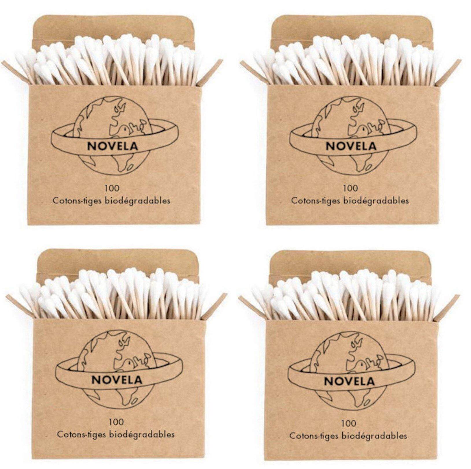Coton tige biodégradable en bois | Novela-Global.com