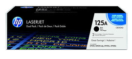HP 125A original Colour LaserJet Toner cartridge CB540A black standard capacity 2.200 pages 1-pack