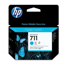 HP 711 3-pack (CZ134A) Ink Cartridge, Cyan (SPEC)