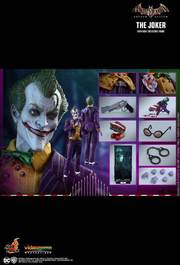 Figurine Hot Toys VGM27 - DC Comics - Batman : Arkham Asylum - The Joker