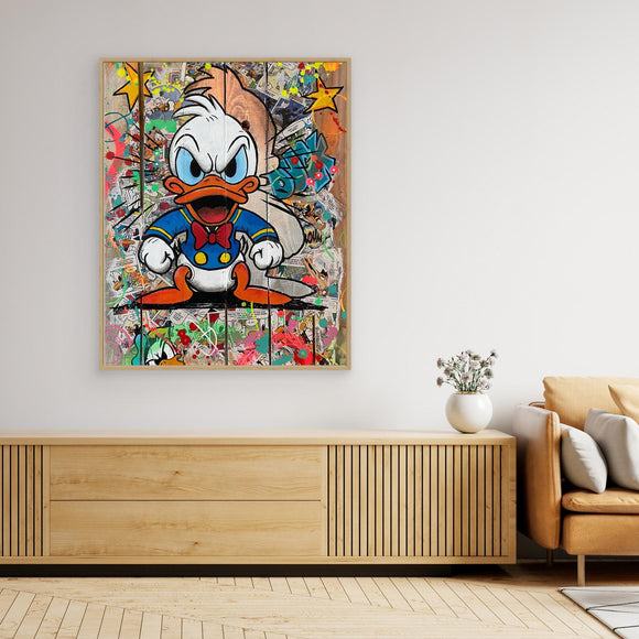 Bébé Donal reproduction officielle sur toile