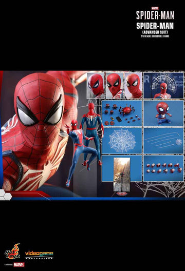 Figurine Hot Toys VGM31 - Marvel Comics - Marvel's Spider-Man - Spider-Man Advanced Suit Version