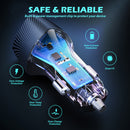 Chargeur de voiture tellur fcc10 38 w 6 a pd20 w + qc3.0 noir