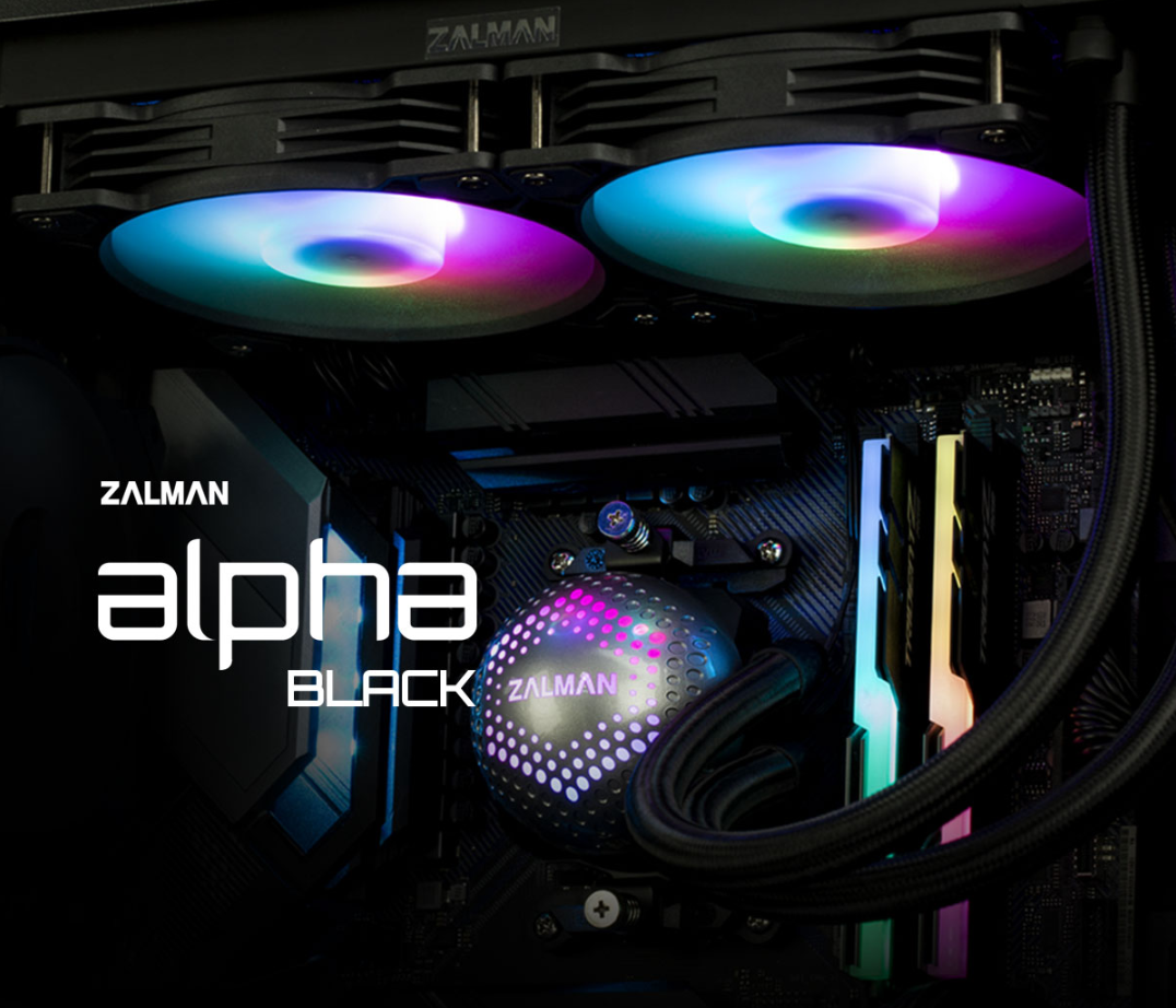 Zalman alpha 28 280 mm blanc