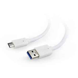 Kabelis Gembird USB-A Male - USB Type-C Male 1m White