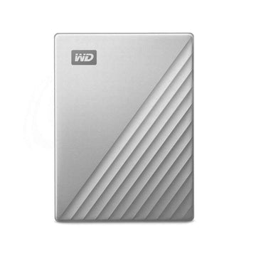 WD My Passport Ultra 4TB Silver USB-C/USB3.0 HDD 2.5inch Metal finish RTL portable extern