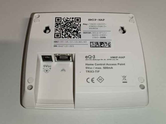 Ecost customer return Homematic IP Access Point Smart Home Gateway with free app and voice control
