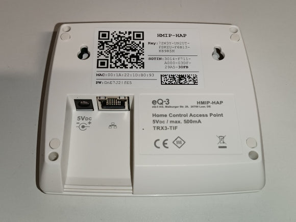Ecost customer return Homematic IP Access Point  Smart Home Gateway with free app and voice control