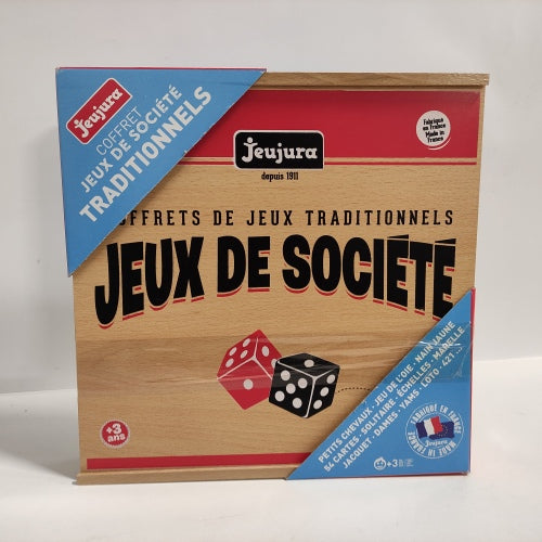 Ecost Customer Return Jeujura 8128 Game Set Party Traditional Wooden