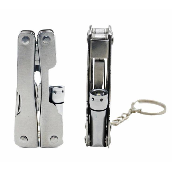 Outil multifonction 6 en 1, acier inoxydable