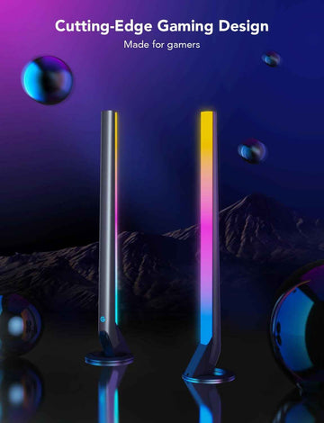 Govee H6047 Gaming Light Bars | Lampy LED | RGBIC, Wi-Fi, Alexa, Google Assistant