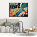 Bulma impression sur toile de l'œuvre originale de Vincent STREIFF