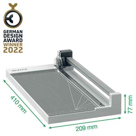 Massicot de précision Leitz pour le bureau à domicile, format A4, 10 feuilles