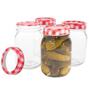 Appetito Mason Preserving Jars (Set of 6)-5