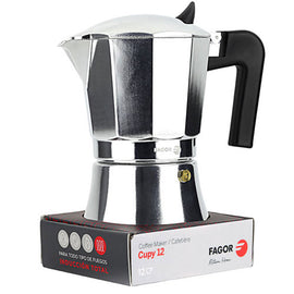 Fagor Cupy Aluminium Espresso Maker - 0
