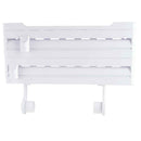 Appetito Wall Mount Kitchen Roll Dispenser (White)