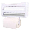Appetito Wall Mount Kitchen Roll Dispenser (White)