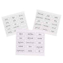 Appetito Herb & Spice Labels (Pack of 45)