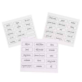 Appetito Herb & Spice Labels (Pack of 45)